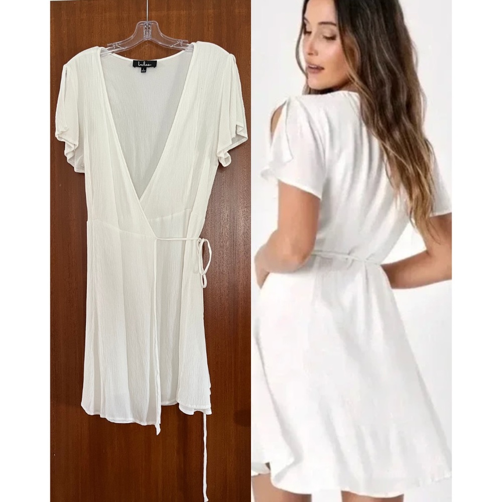 Lulu's White Mini Dress